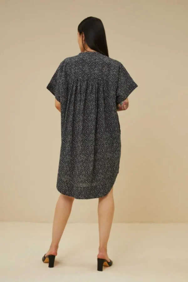 By bar Jurken<amber paper dress | paper print