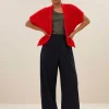 By bar Vesten<anna cardigan | lipstick