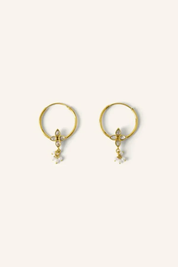 By bar Oorbellen<asha earring | crystal