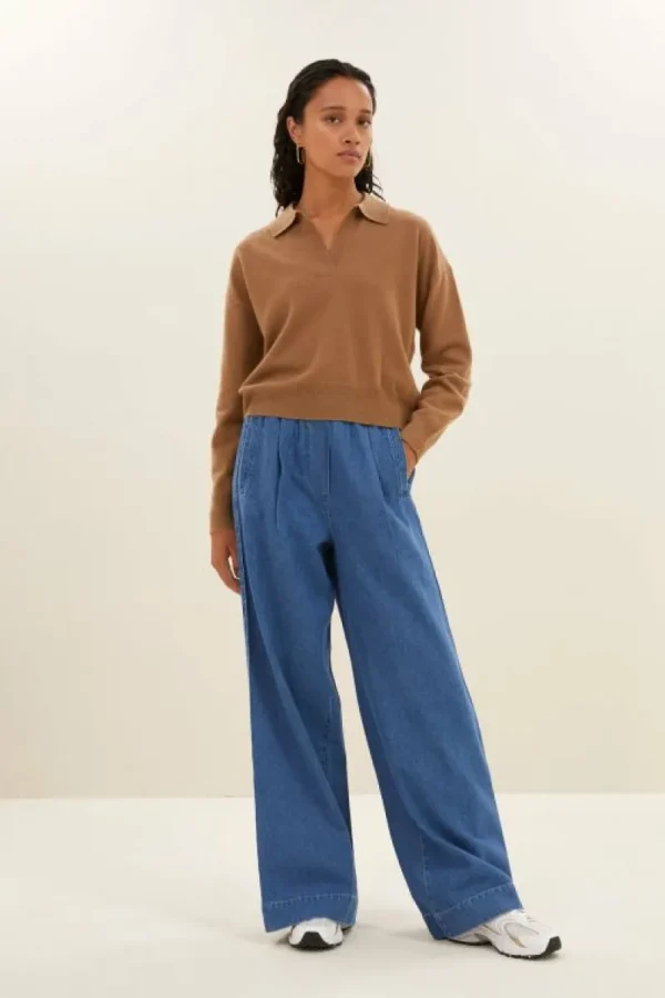 By bar Broeken<benji denim pants | denim