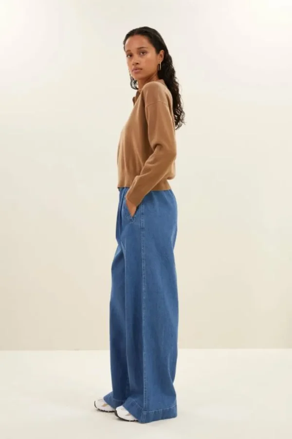 By bar Broeken<benji denim pants | denim