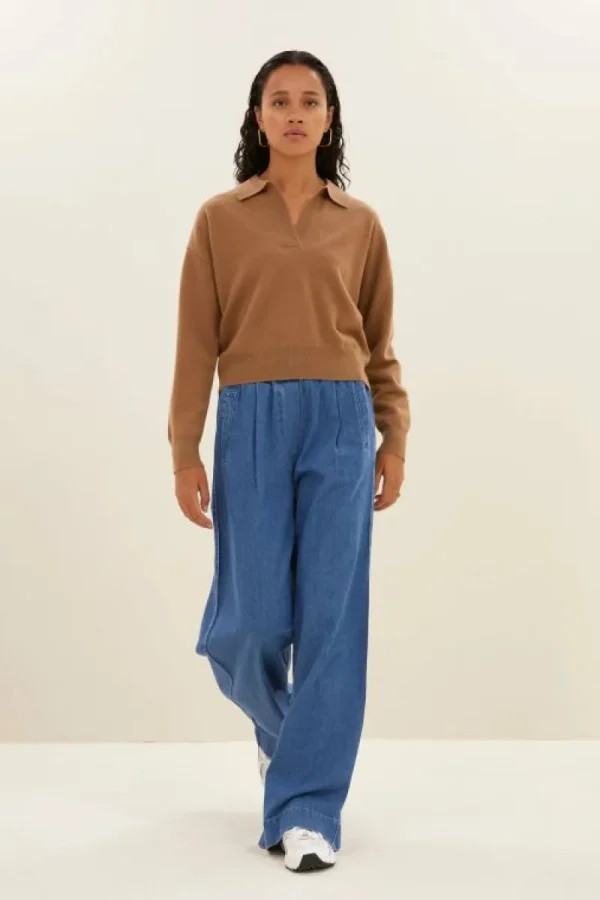 By bar Broeken<benji denim pants | denim
