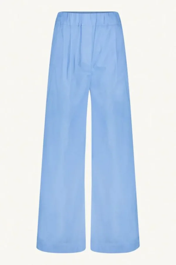 By bar Broeken<benji poplin pant | aquarius