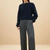 By bar Broeken<benji rastre pants | rastre print
