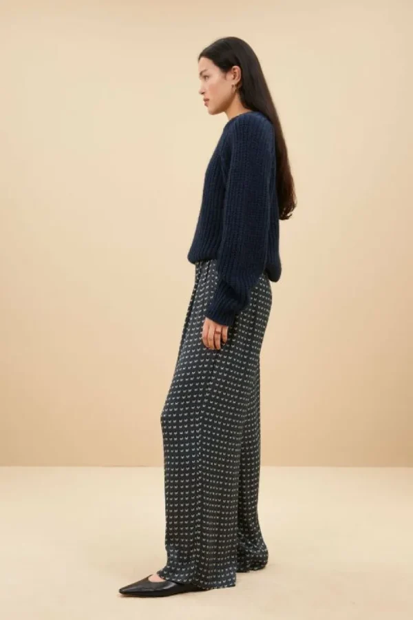 By bar Broeken<benji rastre pants | rastre print