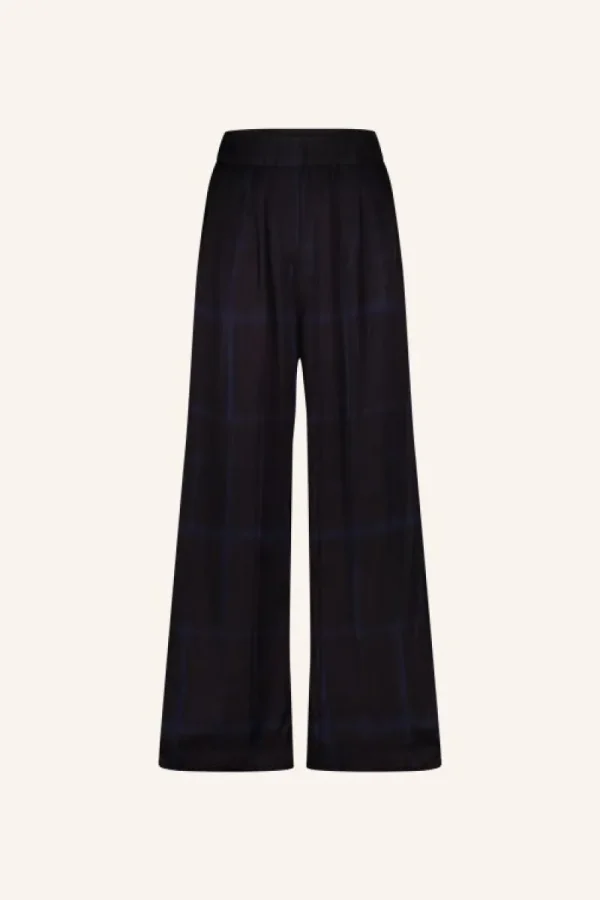By bar Broeken<benji square pants | square print
