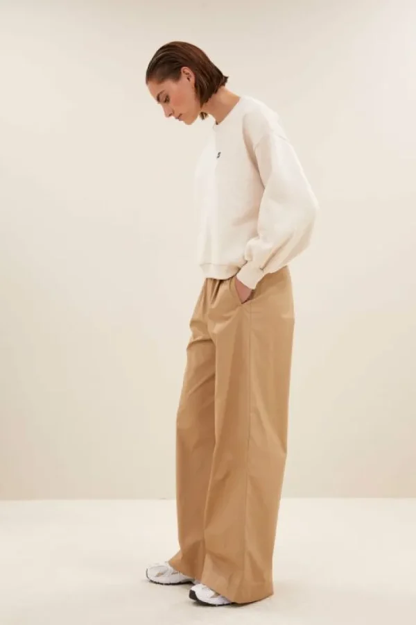 By bar Sweaters | Truien<bibi logo sweater | oyster melee