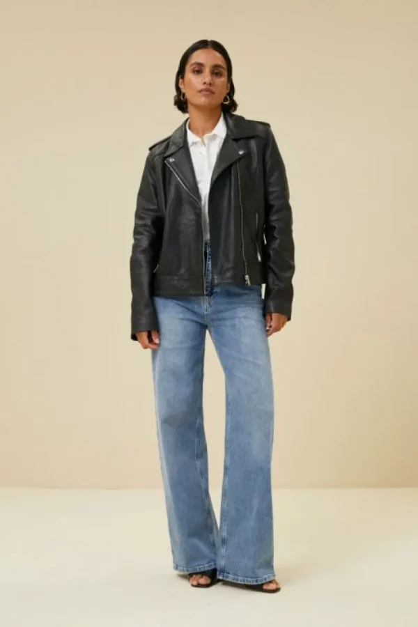 By bar Jassen<biker jacket | black