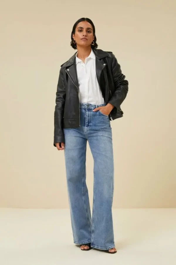 By bar Jassen<biker jacket | black