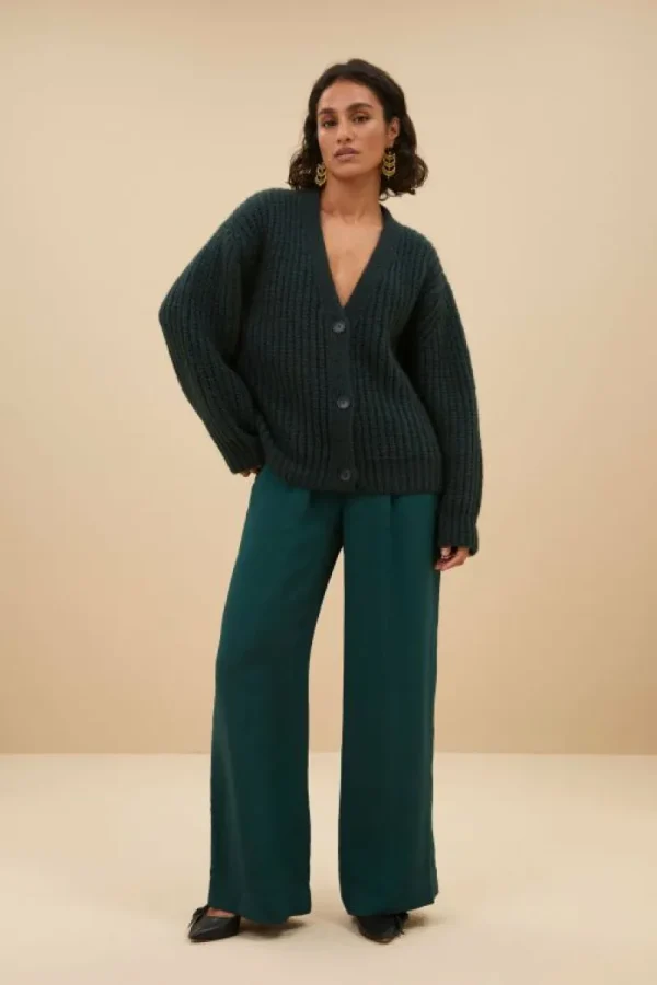 By bar Vesten<bobbi cardigan | dark green