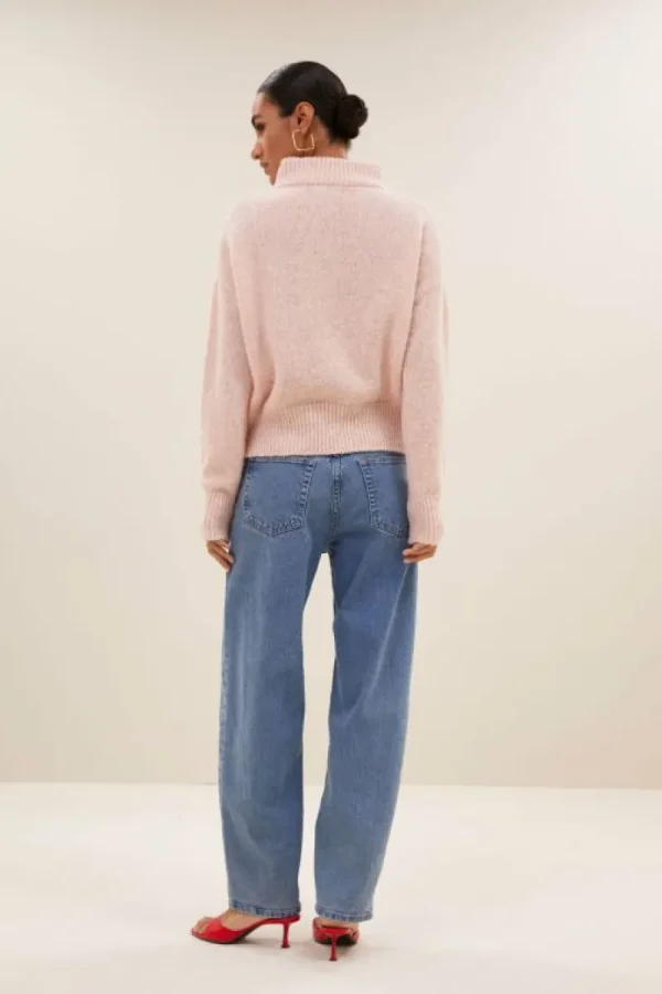By bar Truien<boxy beau pullover | light pink