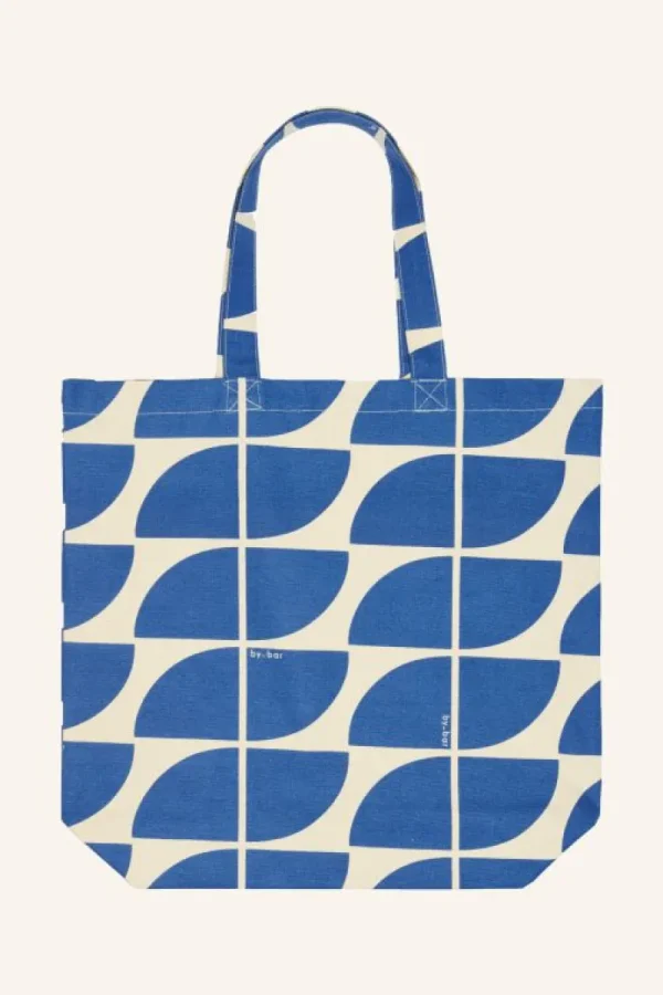 By bar Tassen<canvas bag logo M | kingsblue