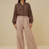 By bar Blouses<cecile leaf blouse | leaf print