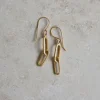 By bar Oorbellen | Sieraden<chain earring | gold