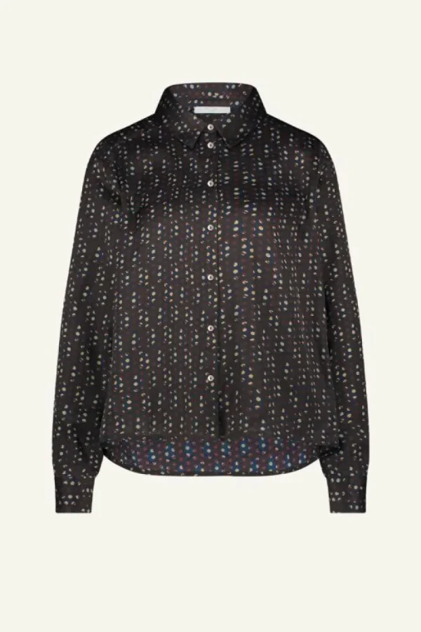 By bar Blouses<dina paisley blouse | paisley dots