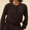 By bar Blouses<erin contiki blouse | contiki print