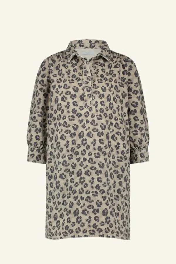 By bar Jurken<flynth cheetah dress | cheetah print