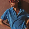 By bar Tops & Shirts<harper slub top | queens blue