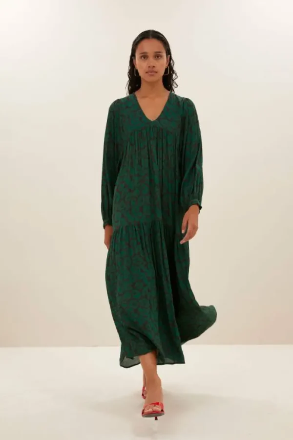 By bar Jurken<hayley spotted dress | spotted print