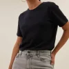 By bar Tops & Shirts<holy logo top | jet black
