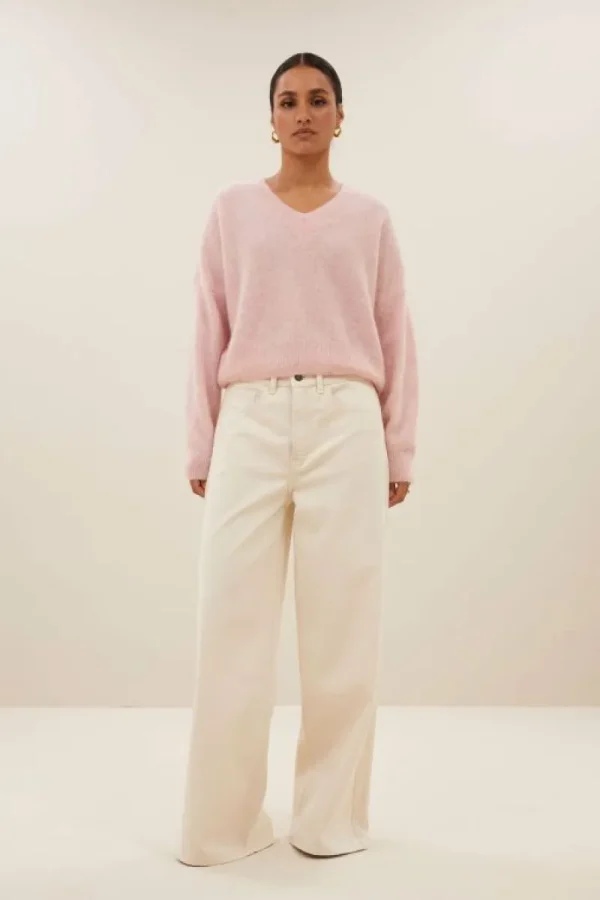 By bar Truien<isja fine pullover | light pink