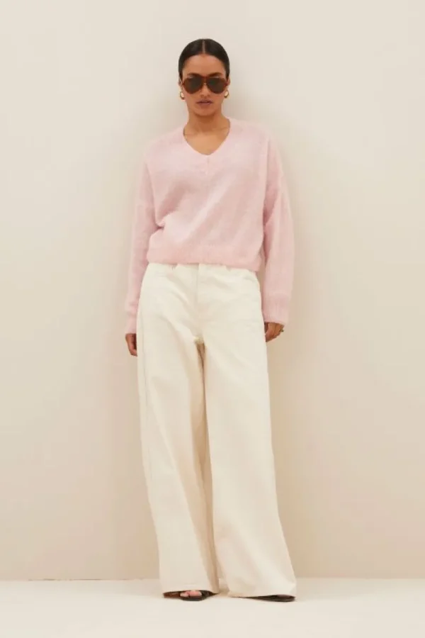 By bar Truien<isja fine pullover | light pink