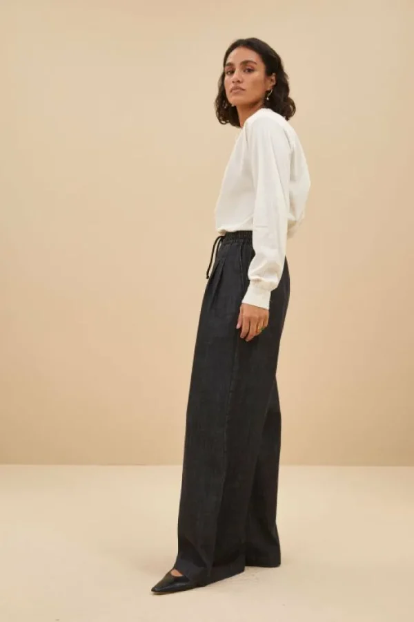 By bar Broeken<jaxx pants | jet black
