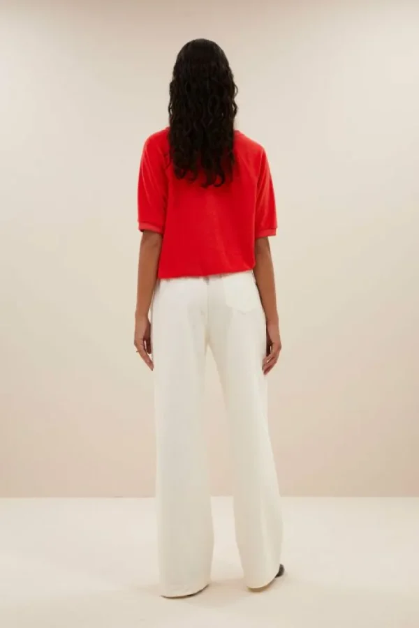 By bar Broeken<jaxx twill pants | off white