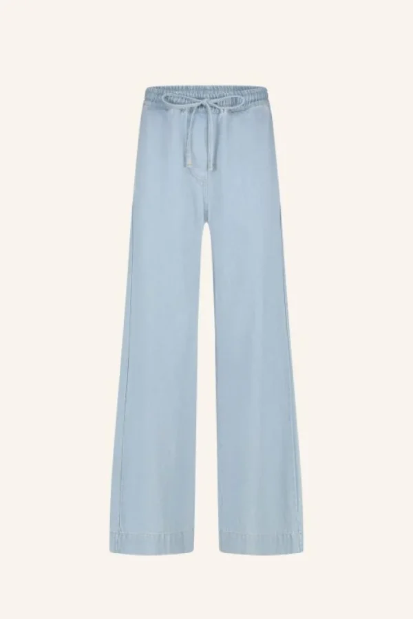 By bar Broeken<jeff denim pants | light denim
