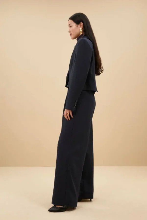 By bar Jassen<jody stripe blazer | dark navy