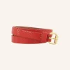 By bar Riemen<julie snake belt | poppy red