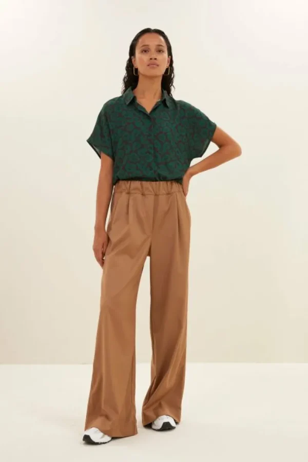By bar Blouses<karly spotted blouse | spotted print