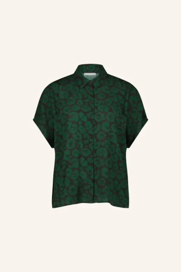 By bar Blouses<karly spotted blouse | spotted print