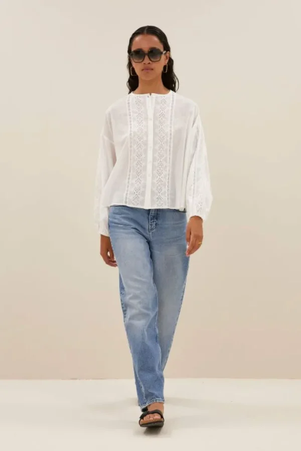 By bar Blouses<kate blouse | off white