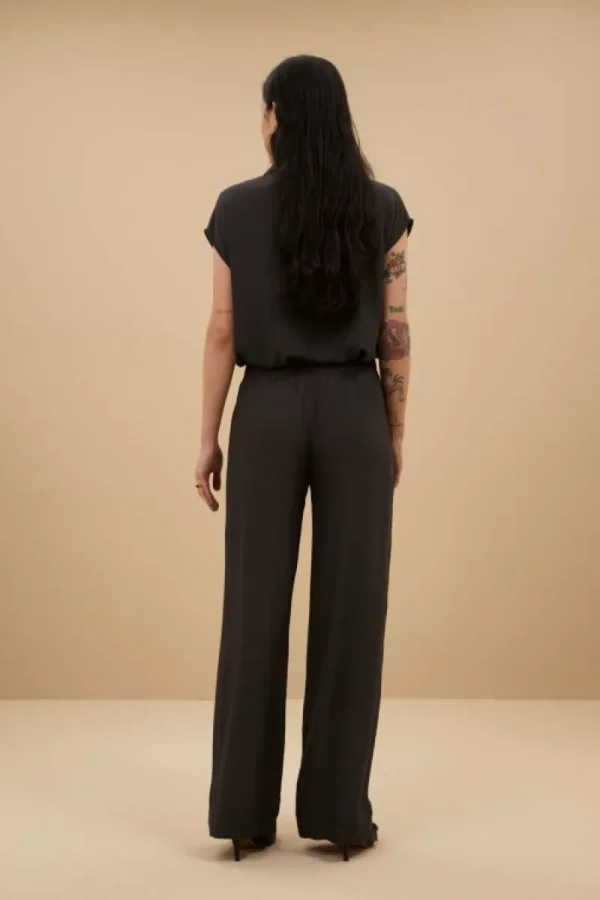 By bar Blouses<kiek viscose top | cafe noir