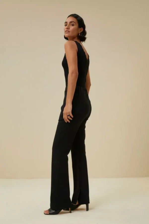 By bar Tops & Shirts<lace singlet | black
