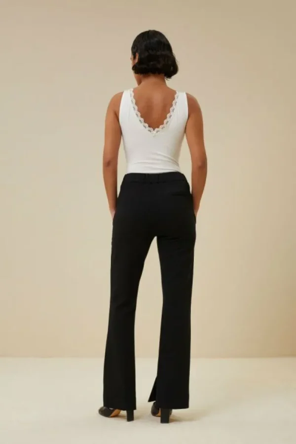 By bar Tops & Shirts<lace singlet | off white