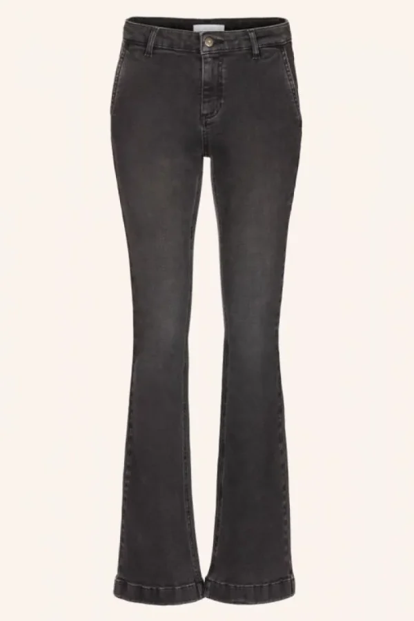 By bar Broeken<leila lb pant | jet black