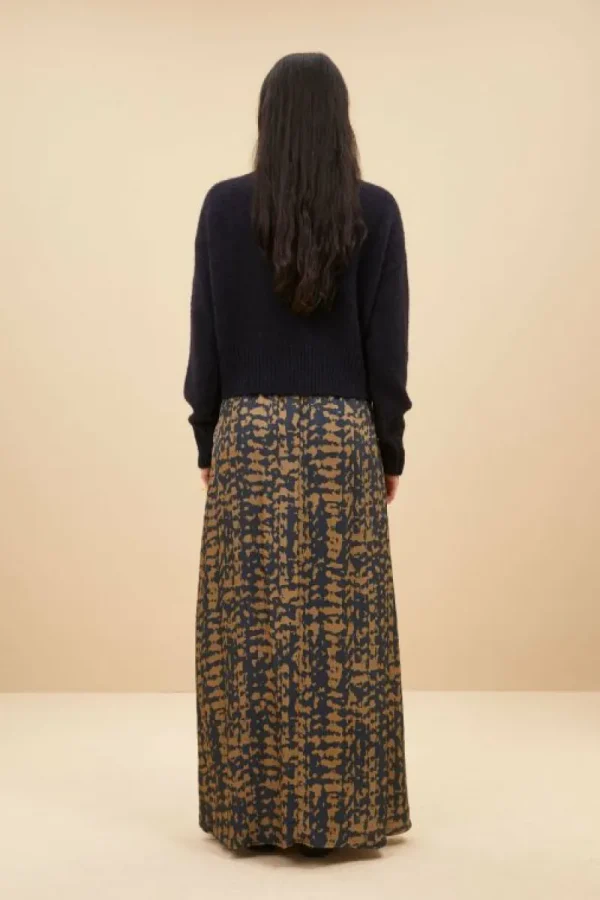 By bar Rokken<lien painting skirt | painting print