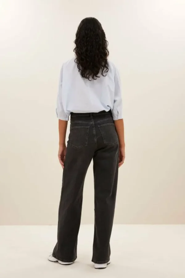 By bar Jeans | Broeken<lina pant | dark grey