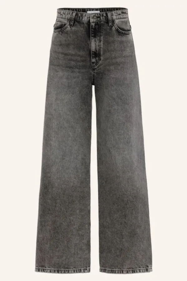 By bar Jeans | Broeken<lina pant | dark grey