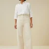 By bar Jeans | Broeken<lina rw pant | raw white