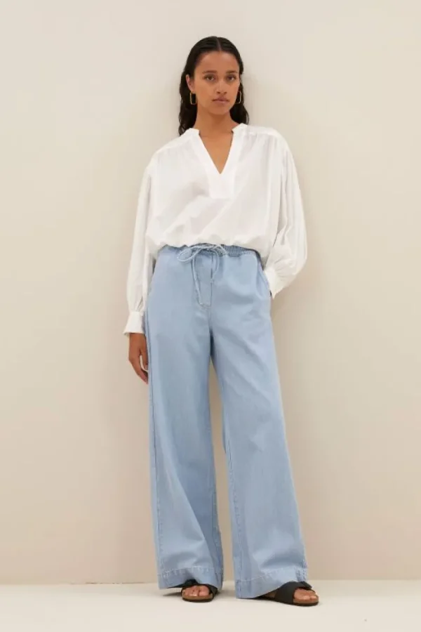 By bar Blouses<linn blouse | off white