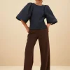 By bar Broeken<lissa sparkle pants | copper