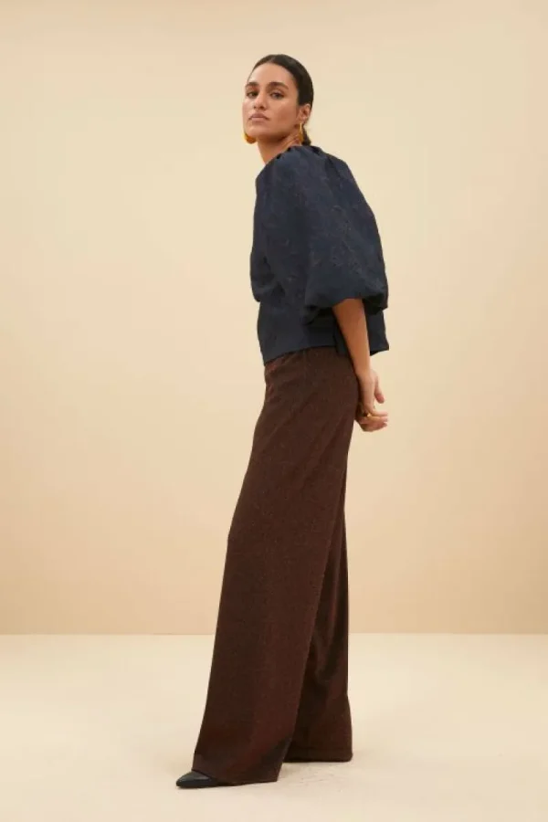 By bar Broeken<lissa sparkle pants | copper