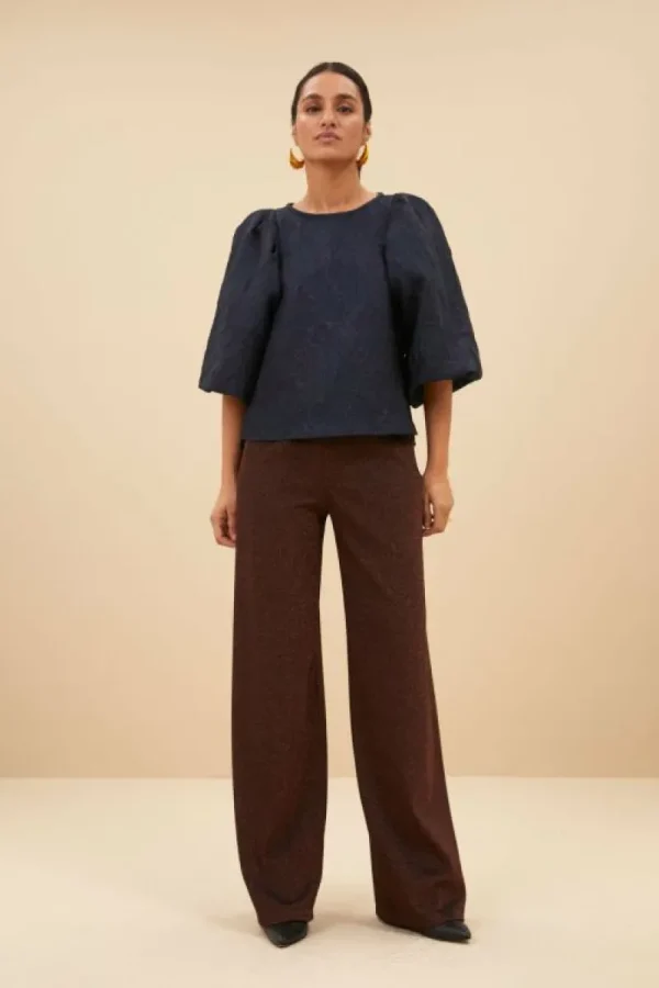 By bar Broeken<lissa sparkle pants | copper