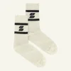 By bar Sokken<logo sparkle socks | black
