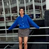 By bar Rokken<lottie tweed skirt | midnight