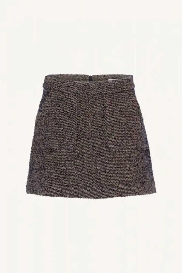 By bar Rokken<lottie tweed skirt | midnight