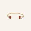 By bar Sieraden<lotus bracelet | ruby